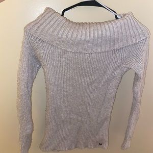 Hollister Tan Sweater